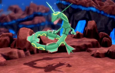 Pokemon Brilliant Diamond & Shining Pearl Rayquaza .